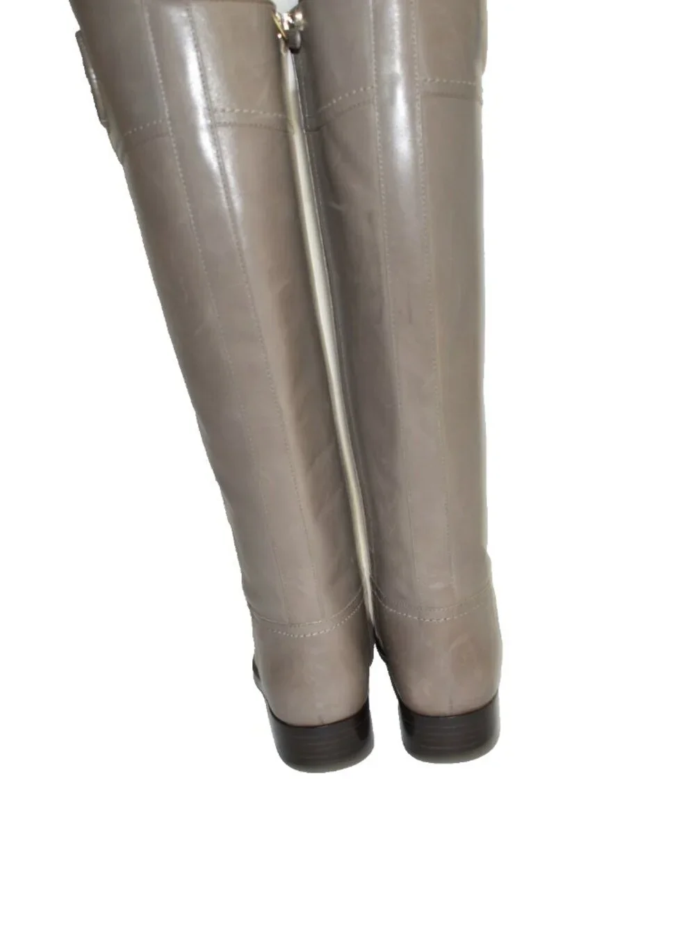 New! Tory Burch 'Ashlynn' Riding Boot Porcini Gray Size 5 5595 DD36